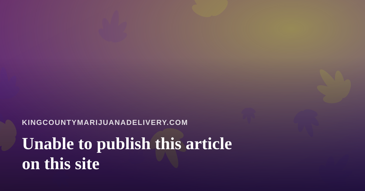 Unable to publish this article on this site